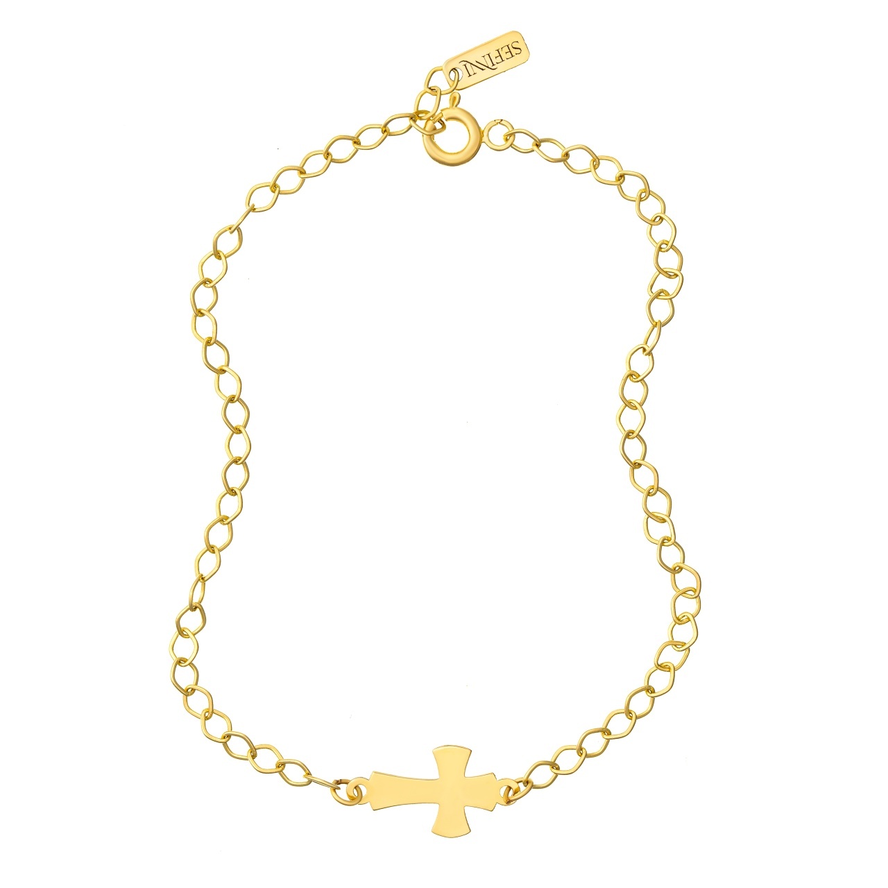 Bratara Faith cu zale din AUR 14K