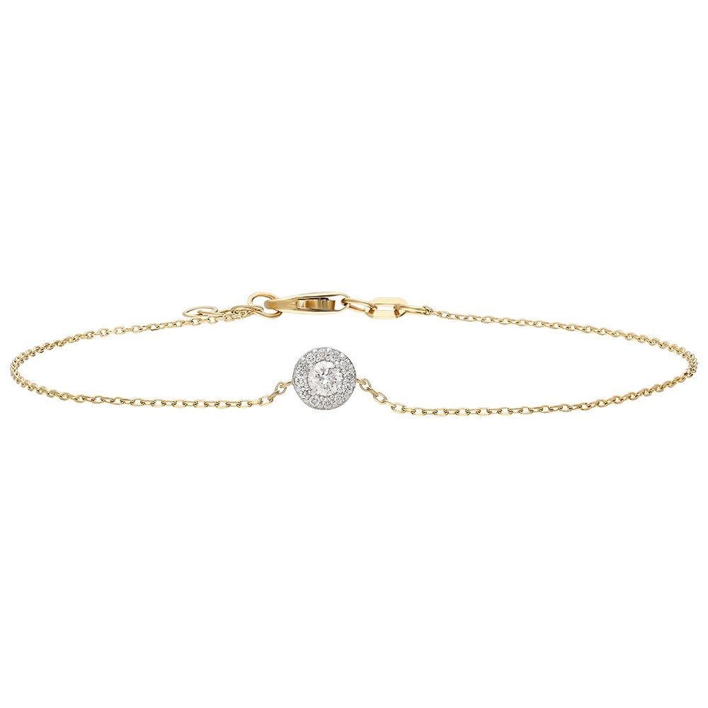 Bratara Sublime din AUR 14K cu Diamante