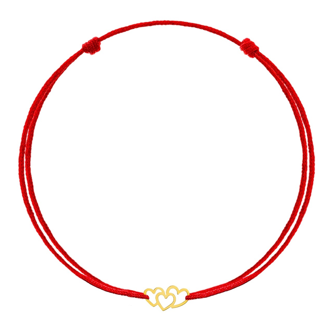 Brățară Trio Heart Clasic Collection din AUR 14K