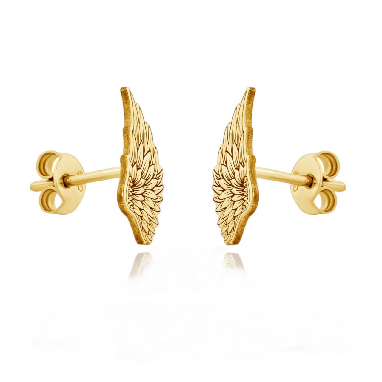 Cercei Angel wings din AUR 14K