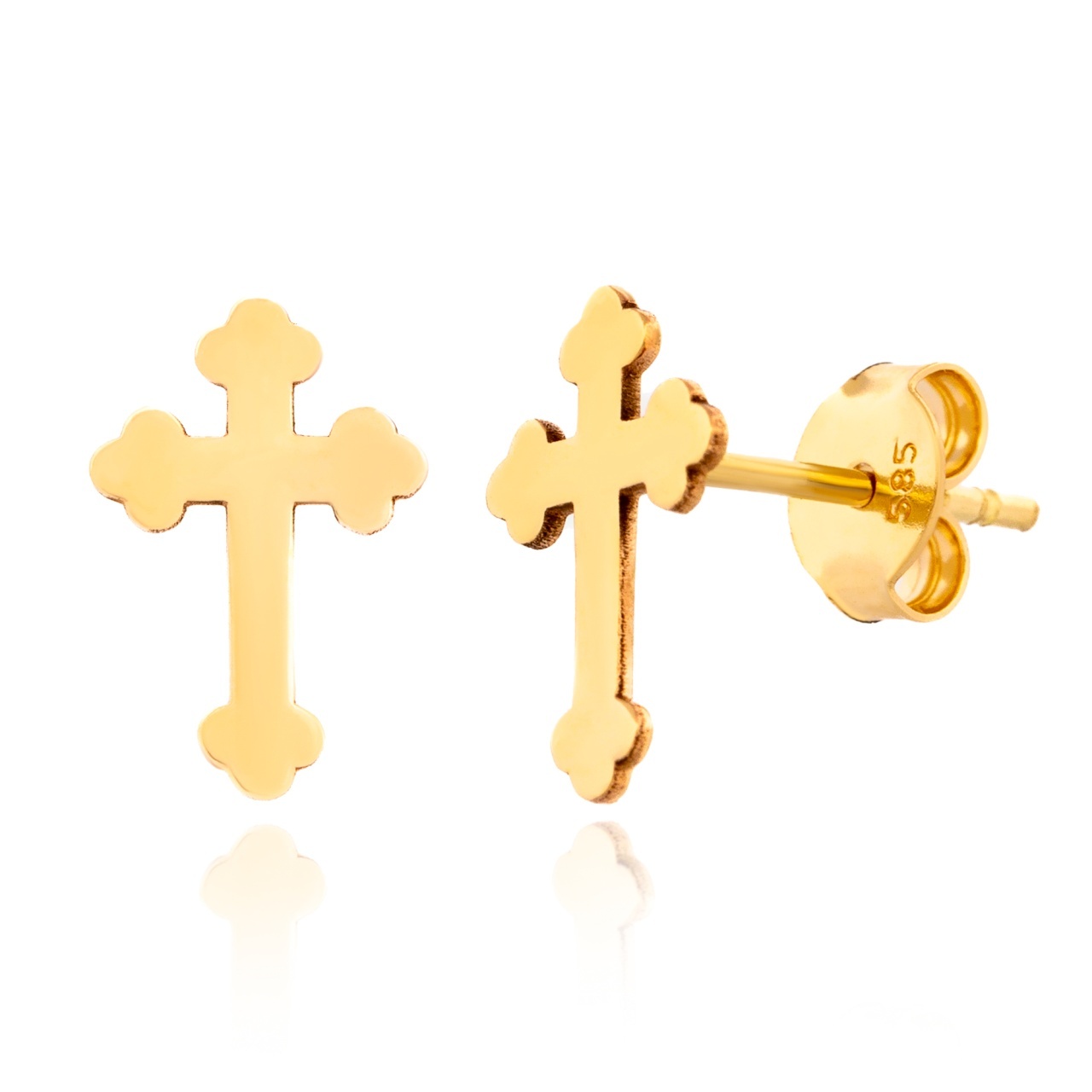 Cercei Big Cross din AUR 14K