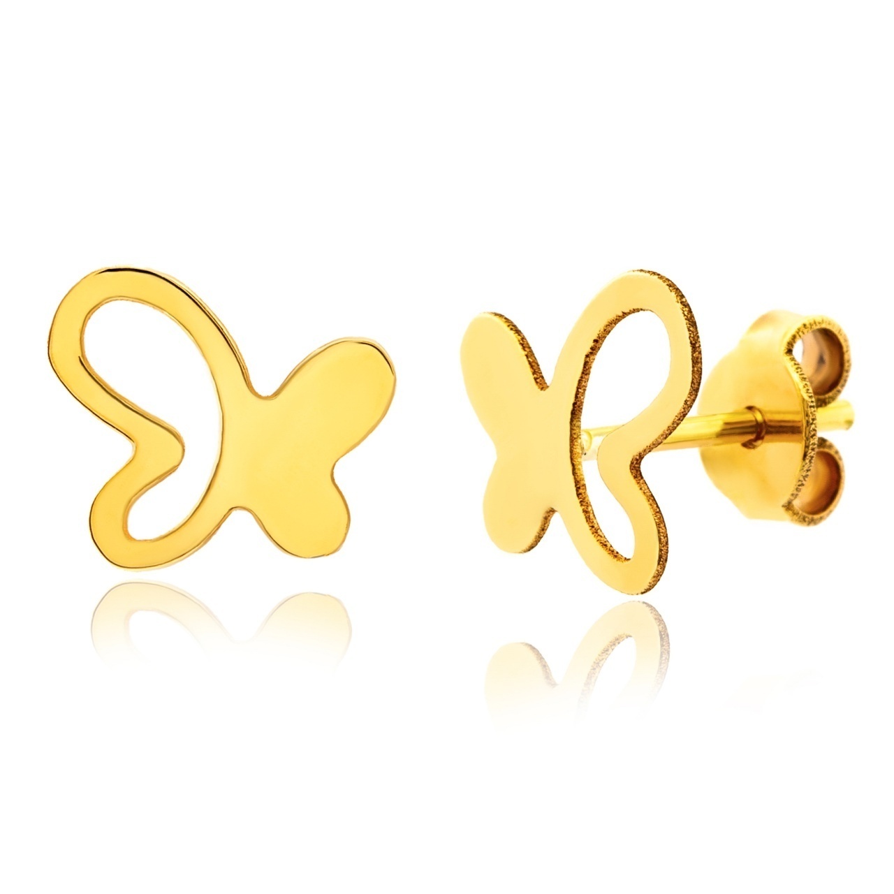 Cercei Butterfly din AUR 14K