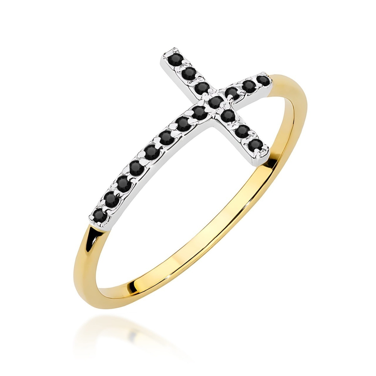 Inel Aur 14K cu Diamant Natural