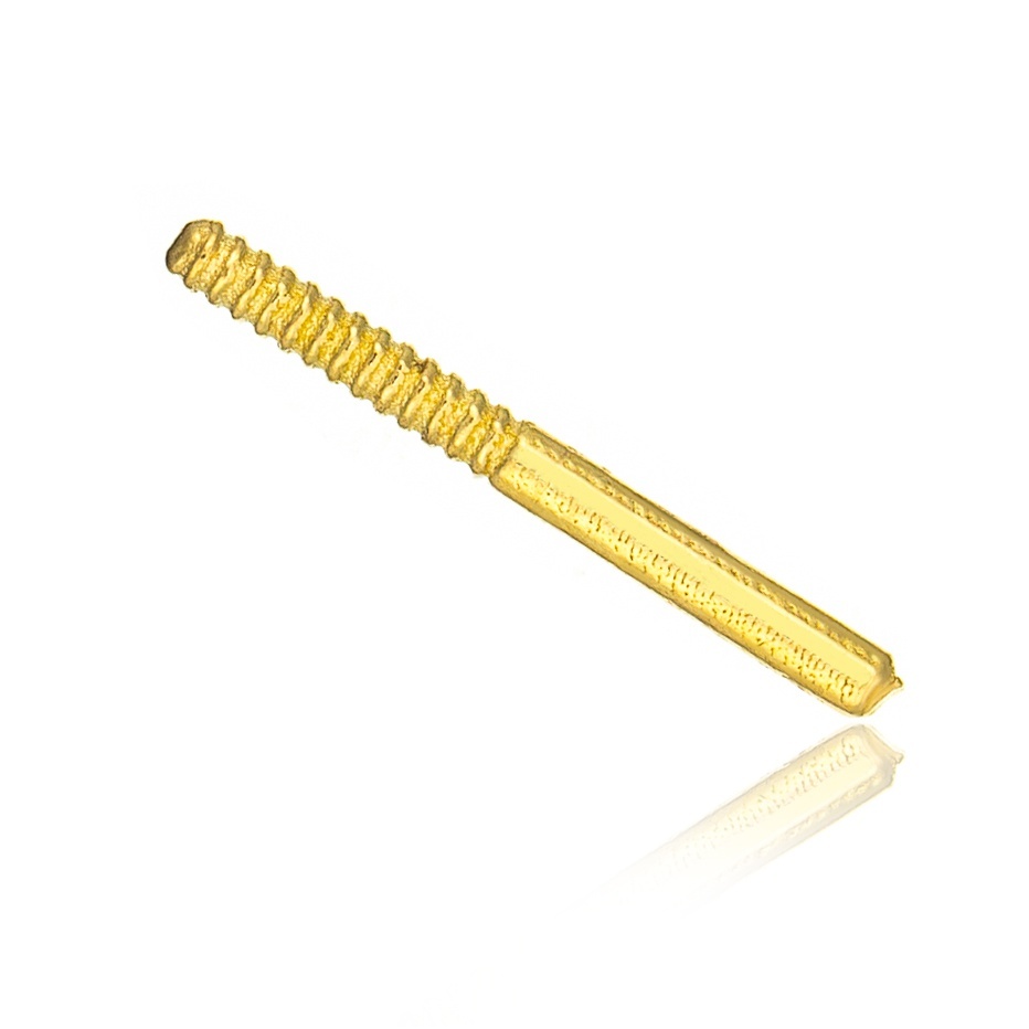 Tija Cercel cu filet din Aur 14k