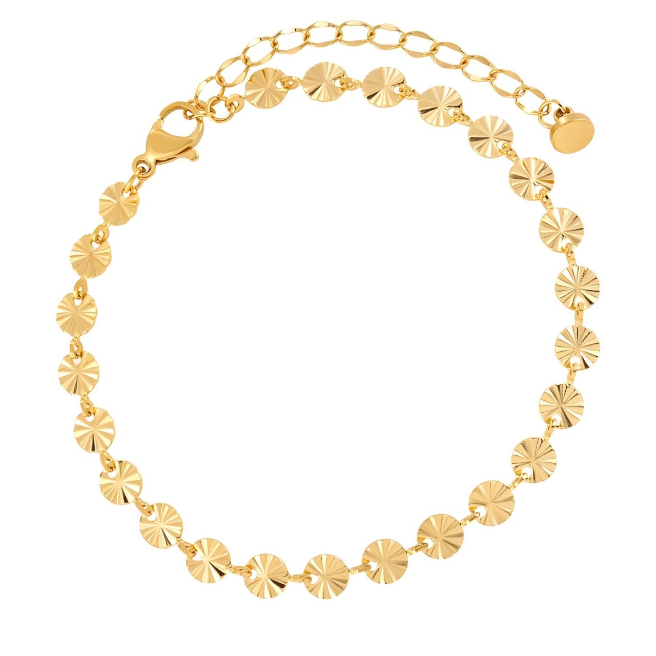 Bratara Intensy din Inox placata cu AUR 18K