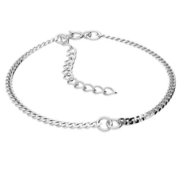 Bratara Link cu zale din Argint 925 Platinum