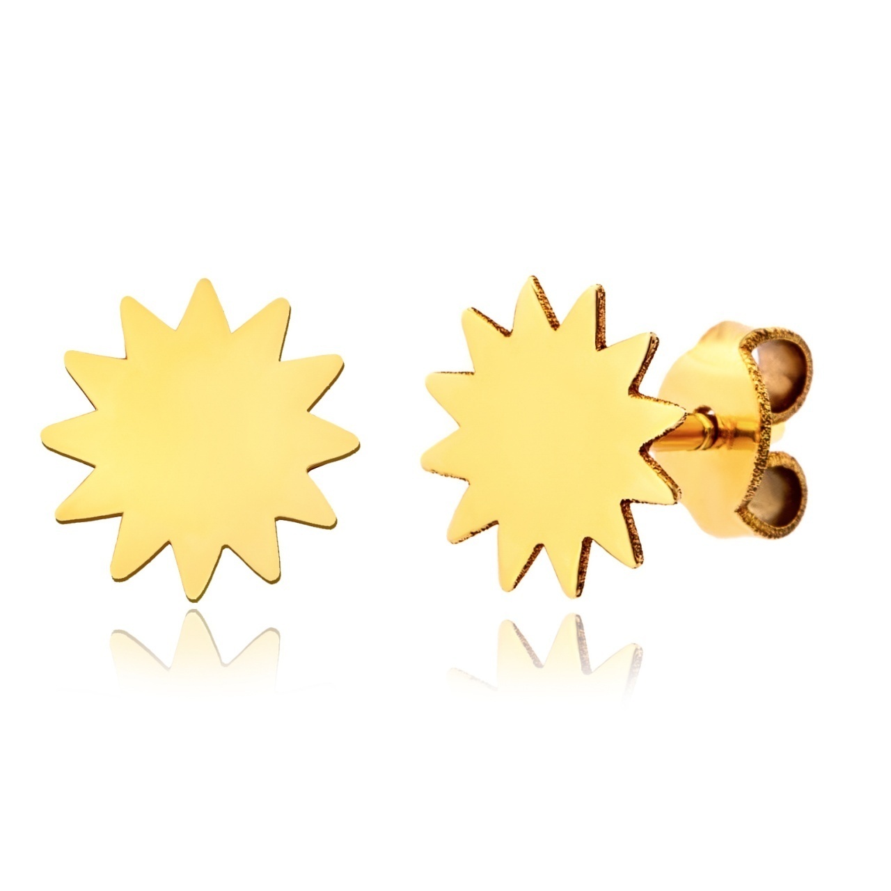 Cercei Soare din AUR 14K