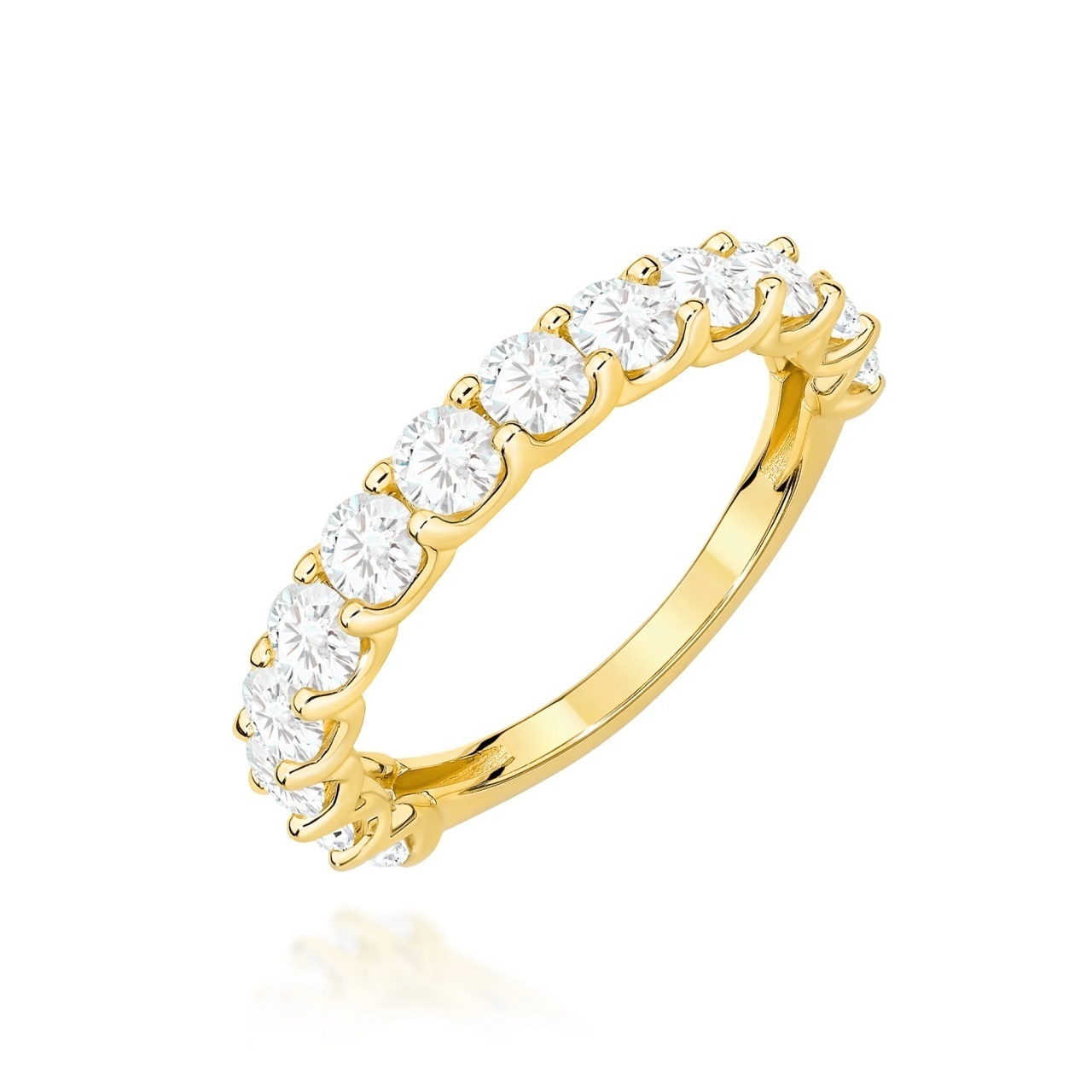 Inel Aur 14K cu Diamante Naturale 1.30 ct