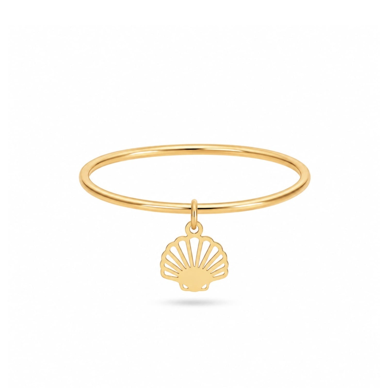 Inel Sea Shell din AUR 14K