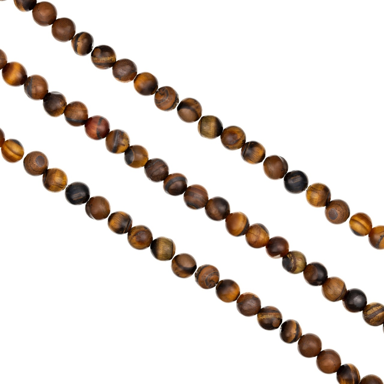 Sirag Ochi de Tigru rotund 4mm