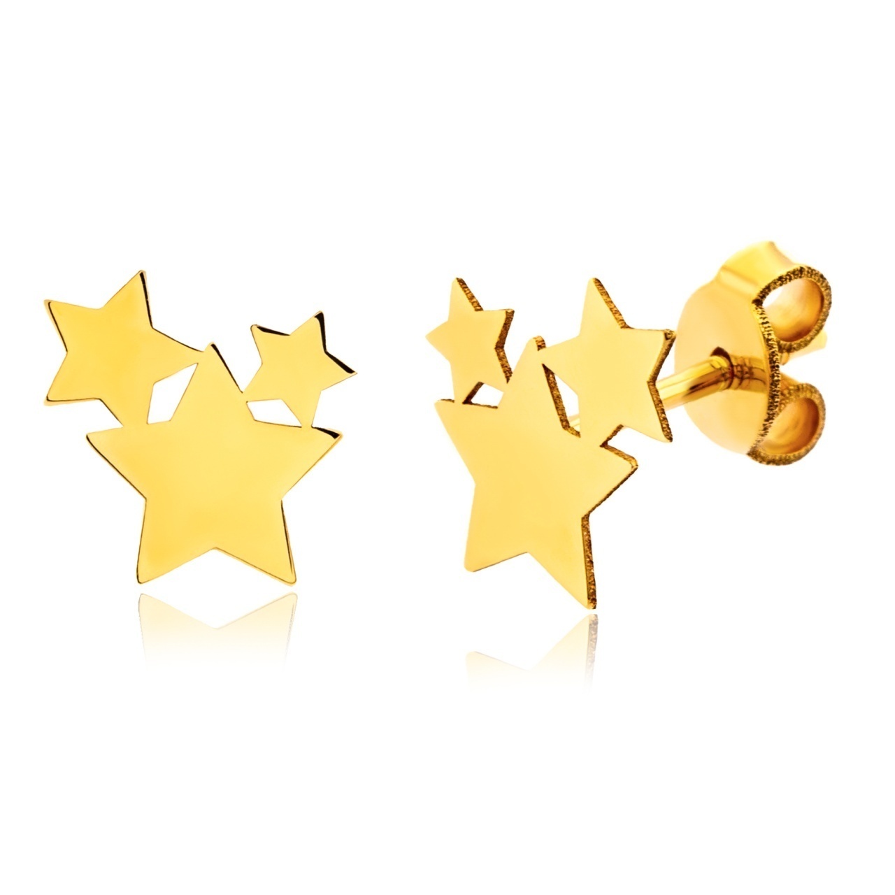 Cercei Stars din AUR 14K