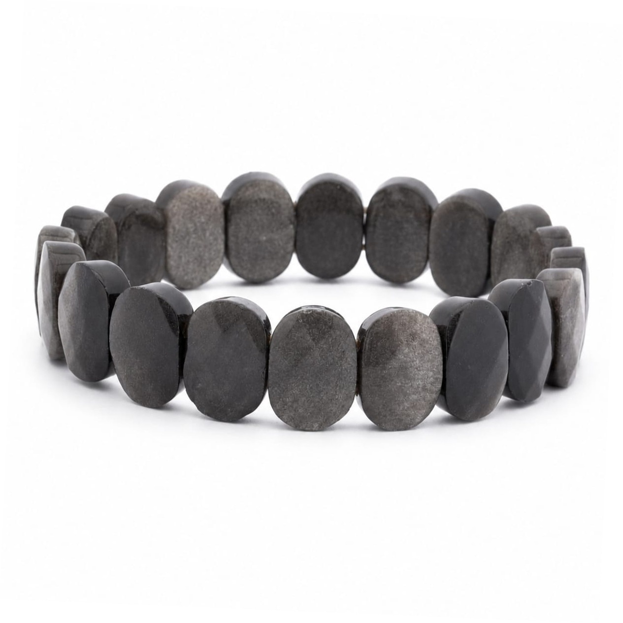 Brățară Elastică cu Obsidian