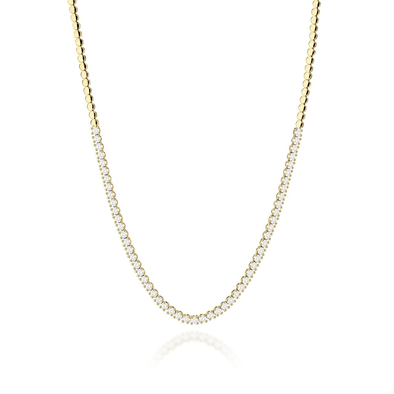 Colier Aur 14K cu Diamante Naturale