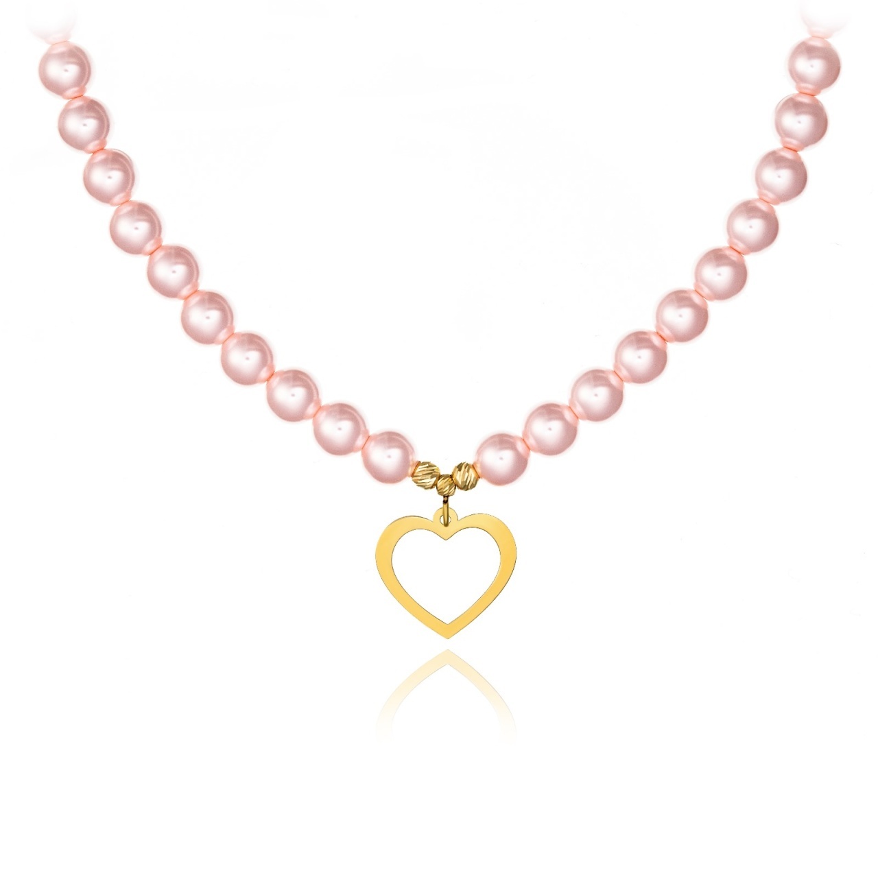 Colier La Vie en Rose cu Perle Mallorca și AUR 14K