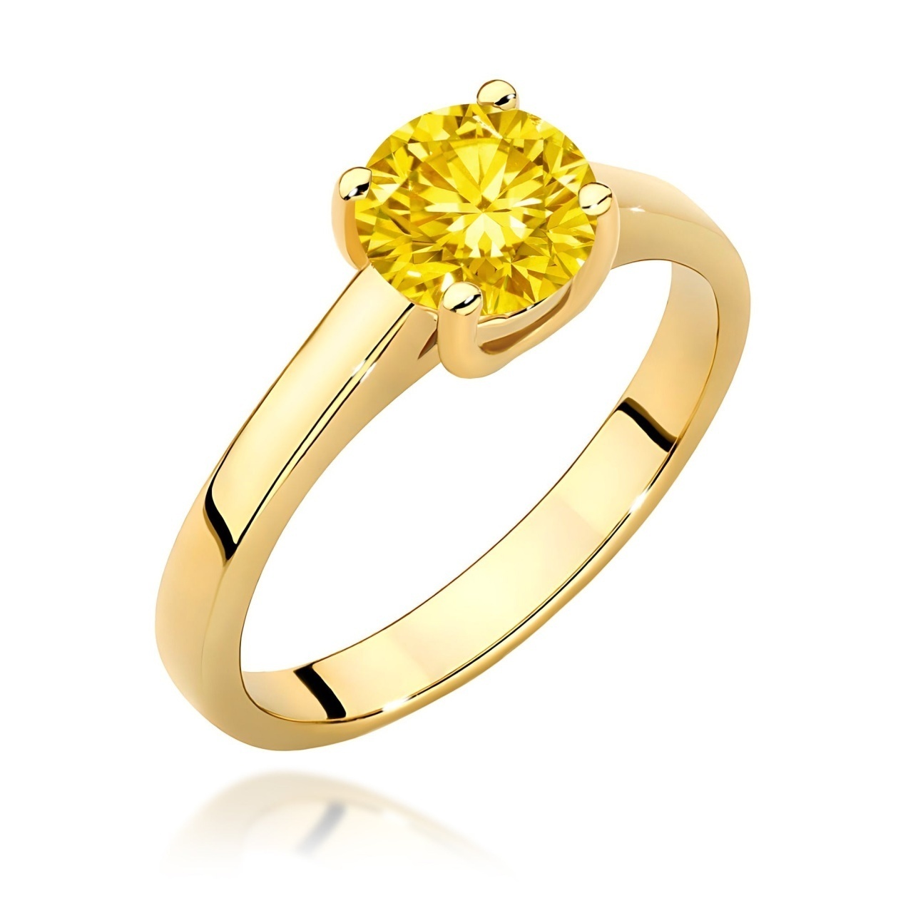 Inel Aur 9K cu Diamant de Laborator 1.00 ct