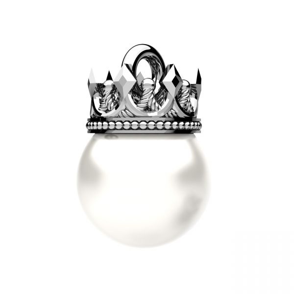 Pandantiv din argint Royal Crown