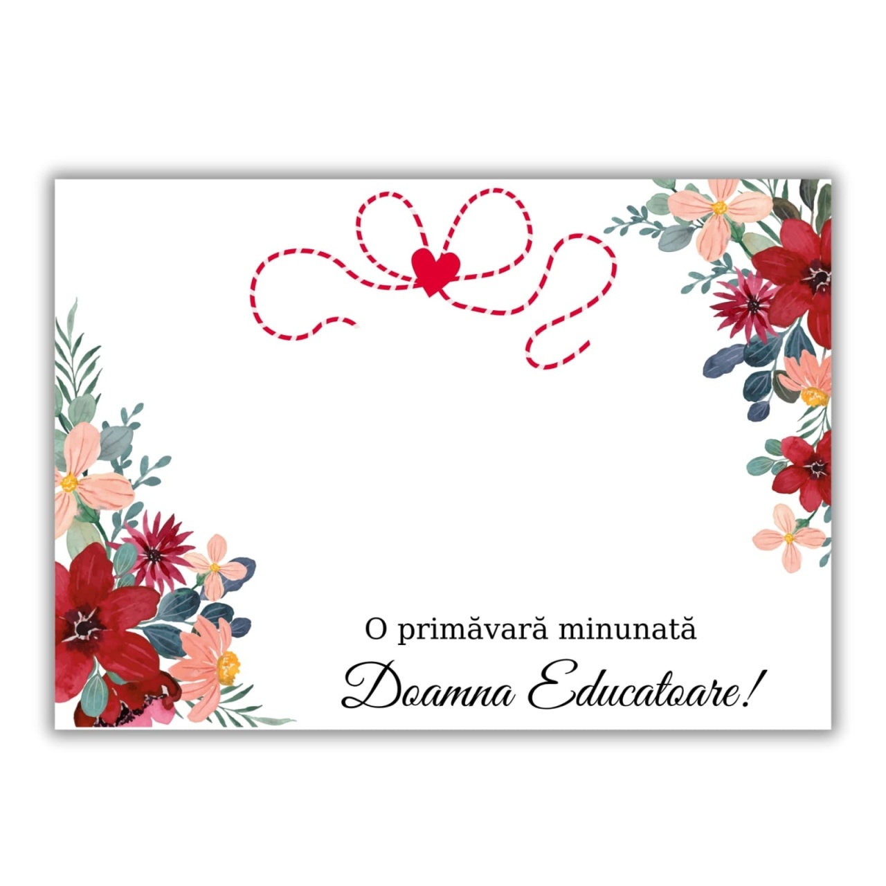 Set Cartoane Martisor - Educatoare