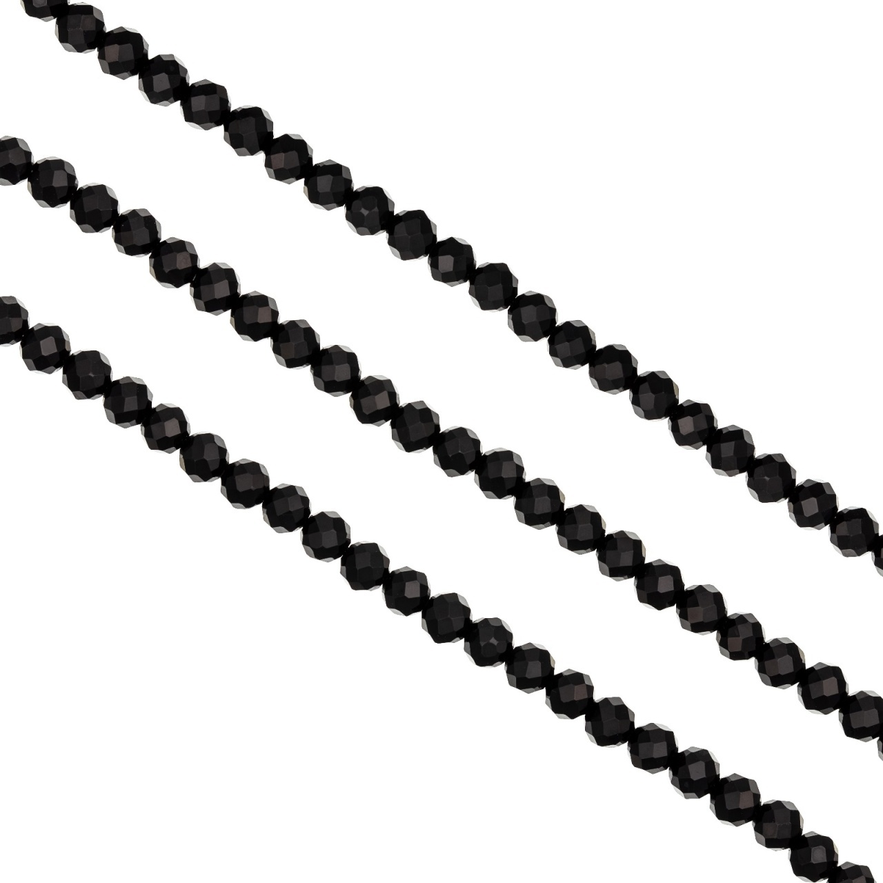 Sirag Agate Negre fatetate 4mm