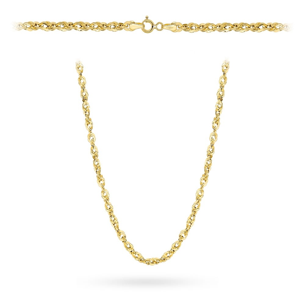 Colier Elegant Aur 14K Splot Irydia