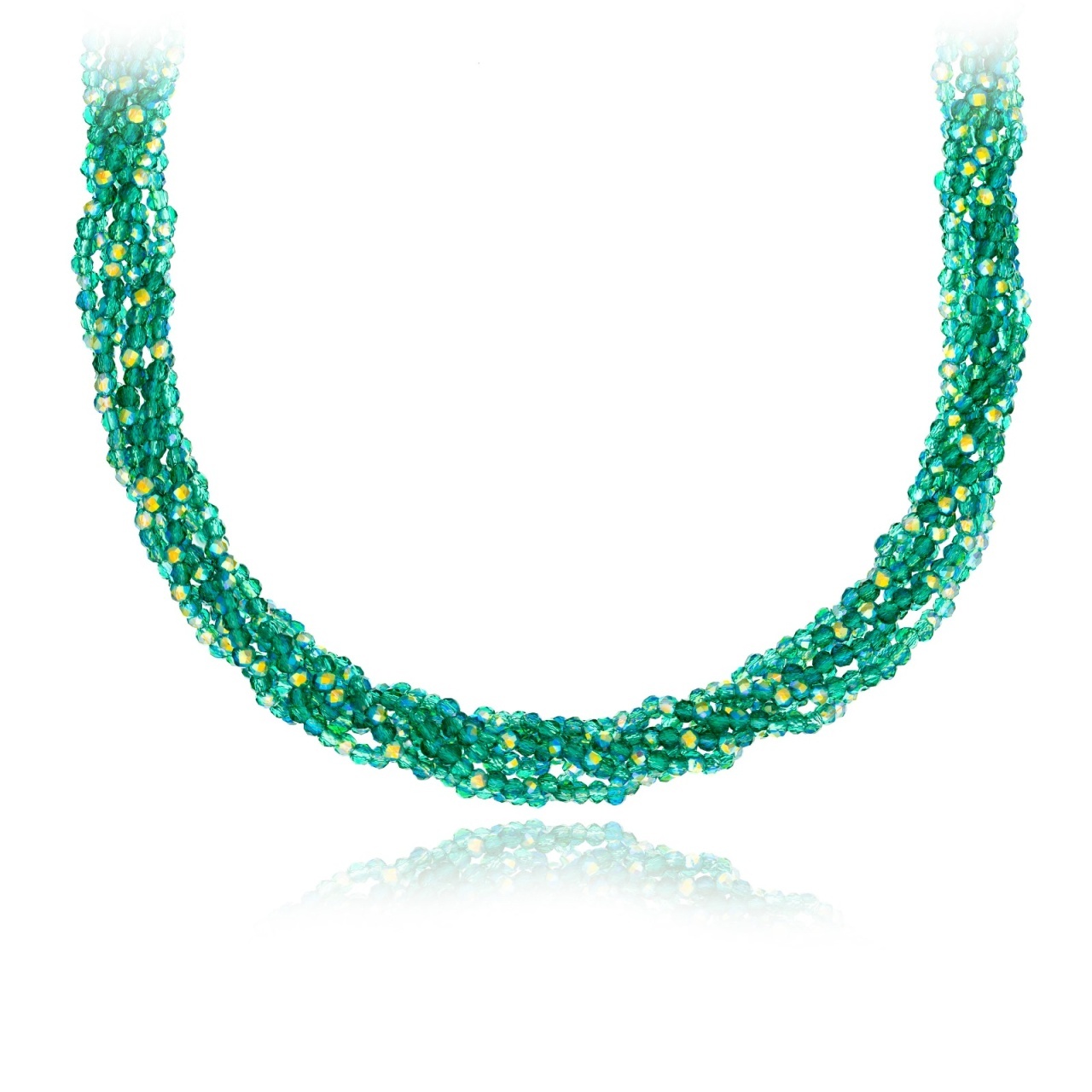 Colier Exclusive Green și AUR 14K