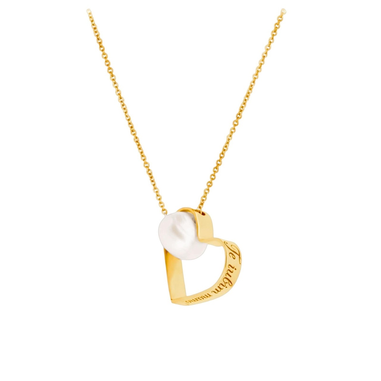 Colier Supreme din Aur 14k - Te iubim Mama