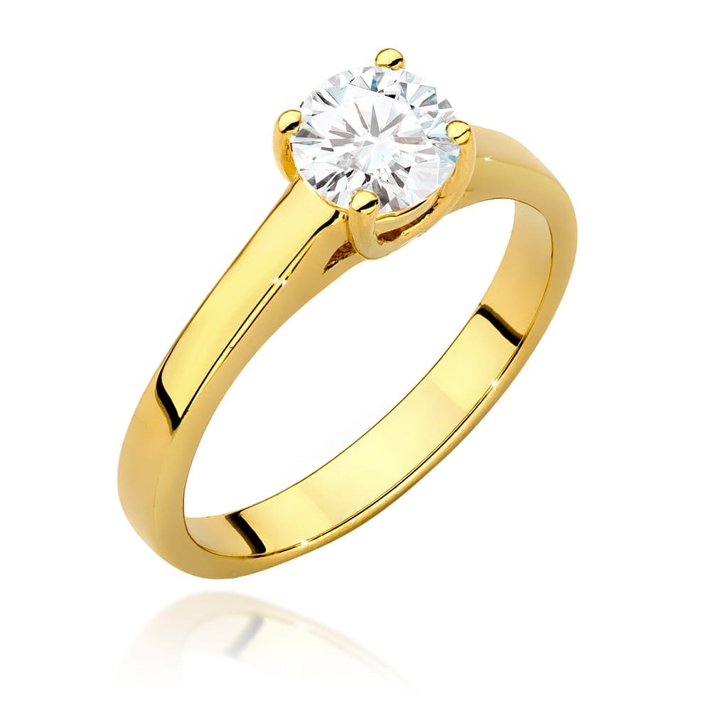 Inel Aur 14K cu Diamant de Laborator 0.70 ct