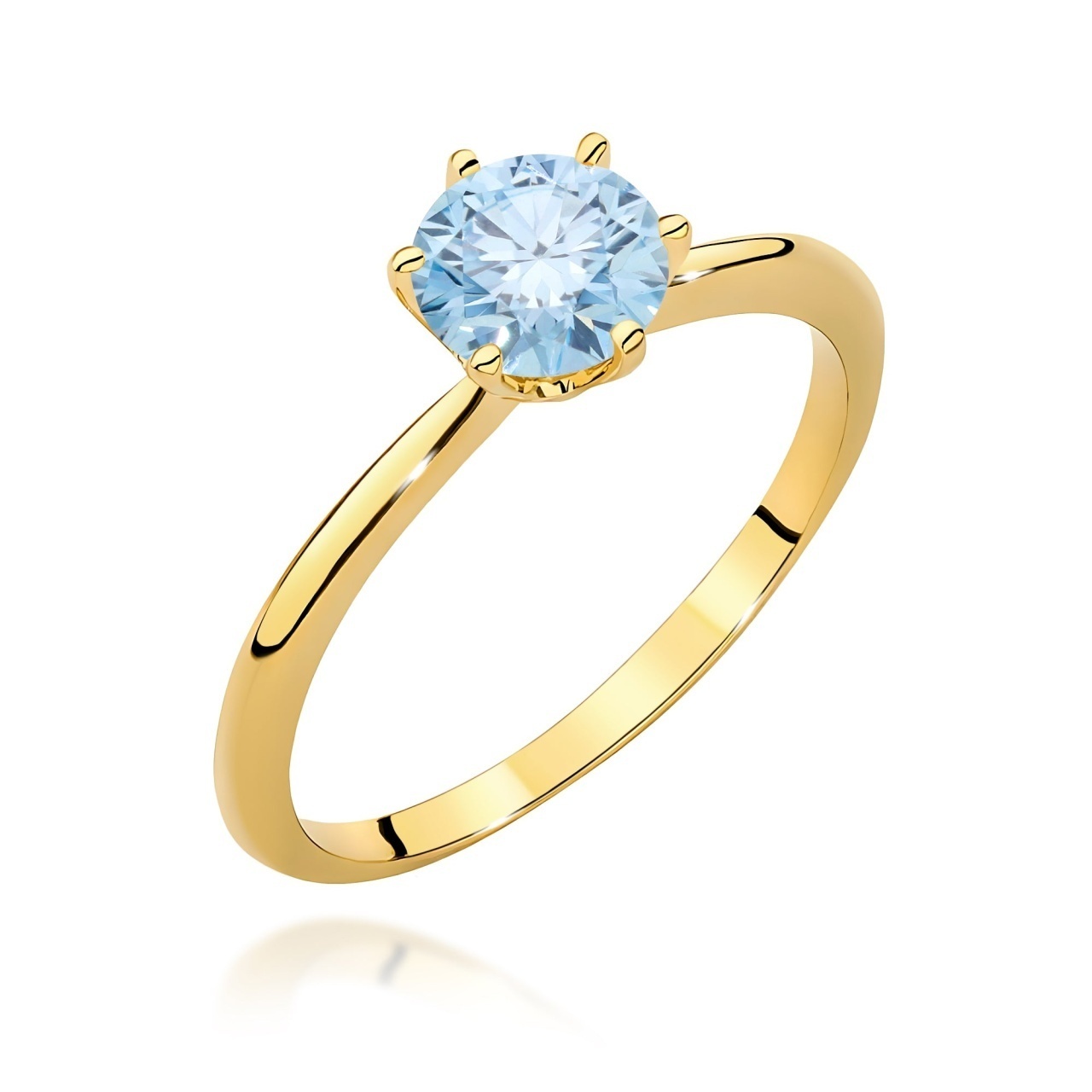 Inel Aur 14K cu Diamant de Laborator 1.00 ct