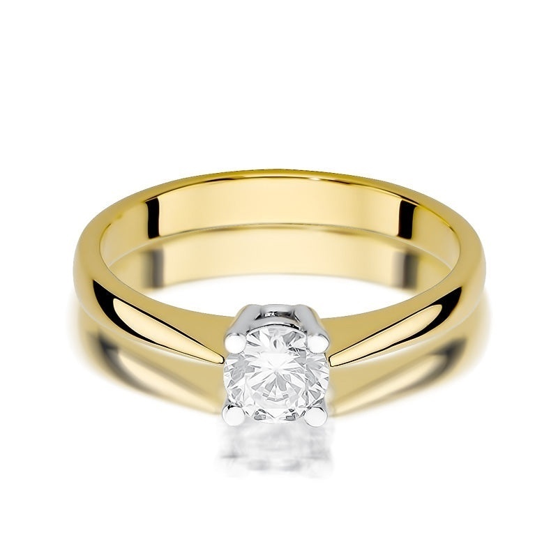 Inel Aur 14K cu Diamant Natural 0.50 ct