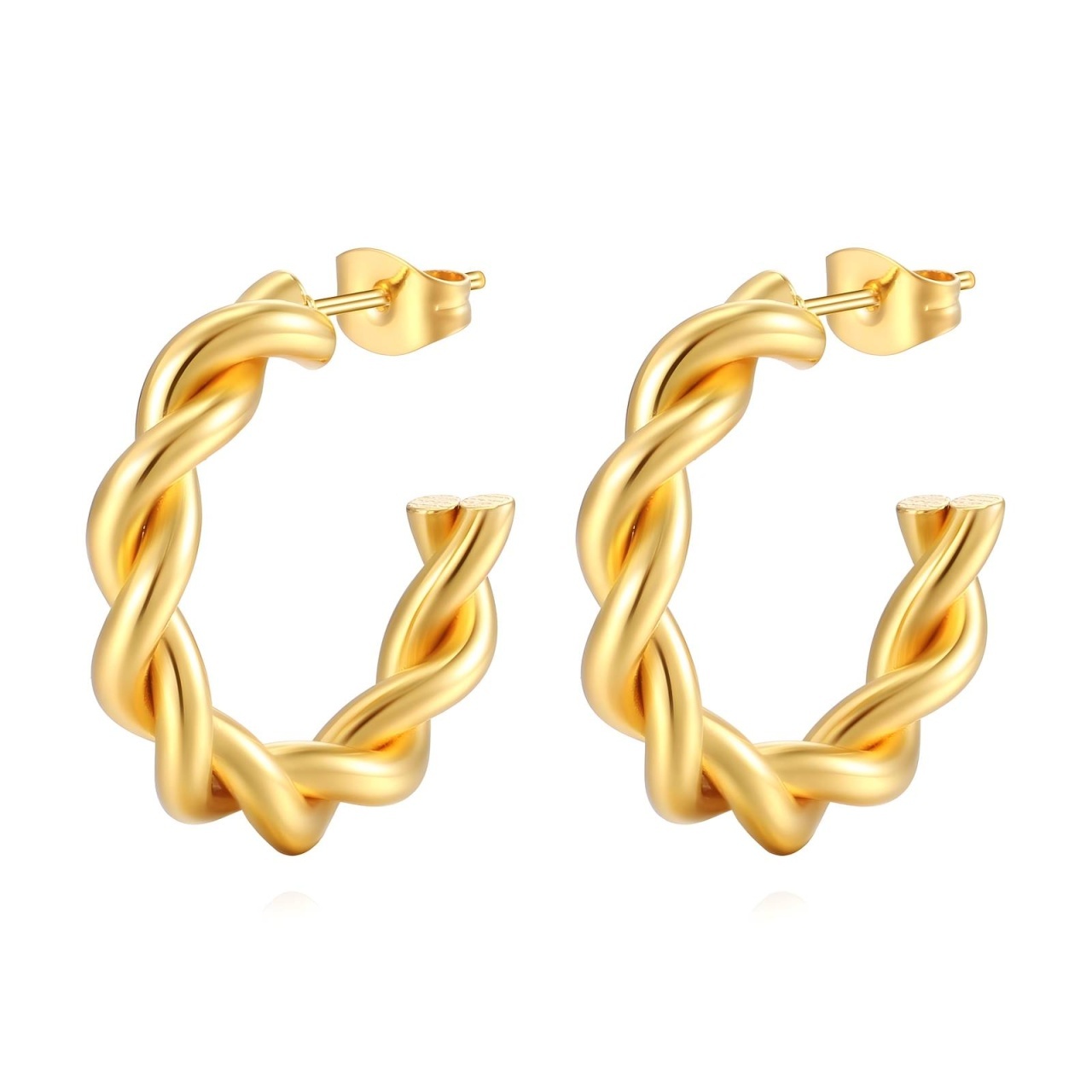 Cercei Legend din Inox placati cu AUR 18K