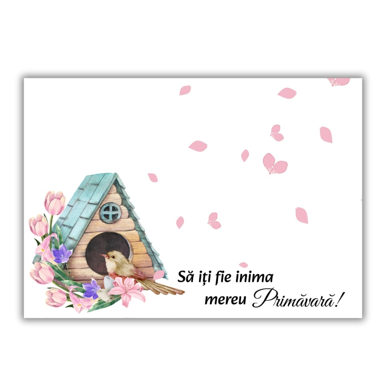 Set Cartoane Martisor - Inima Primavara