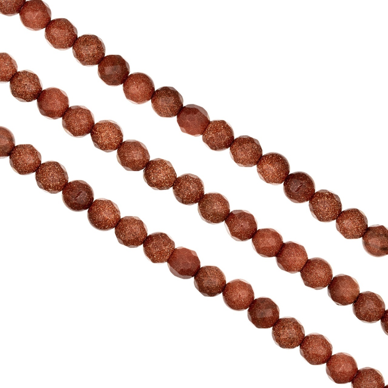 Sirag Goldstone fațetat 6mm
