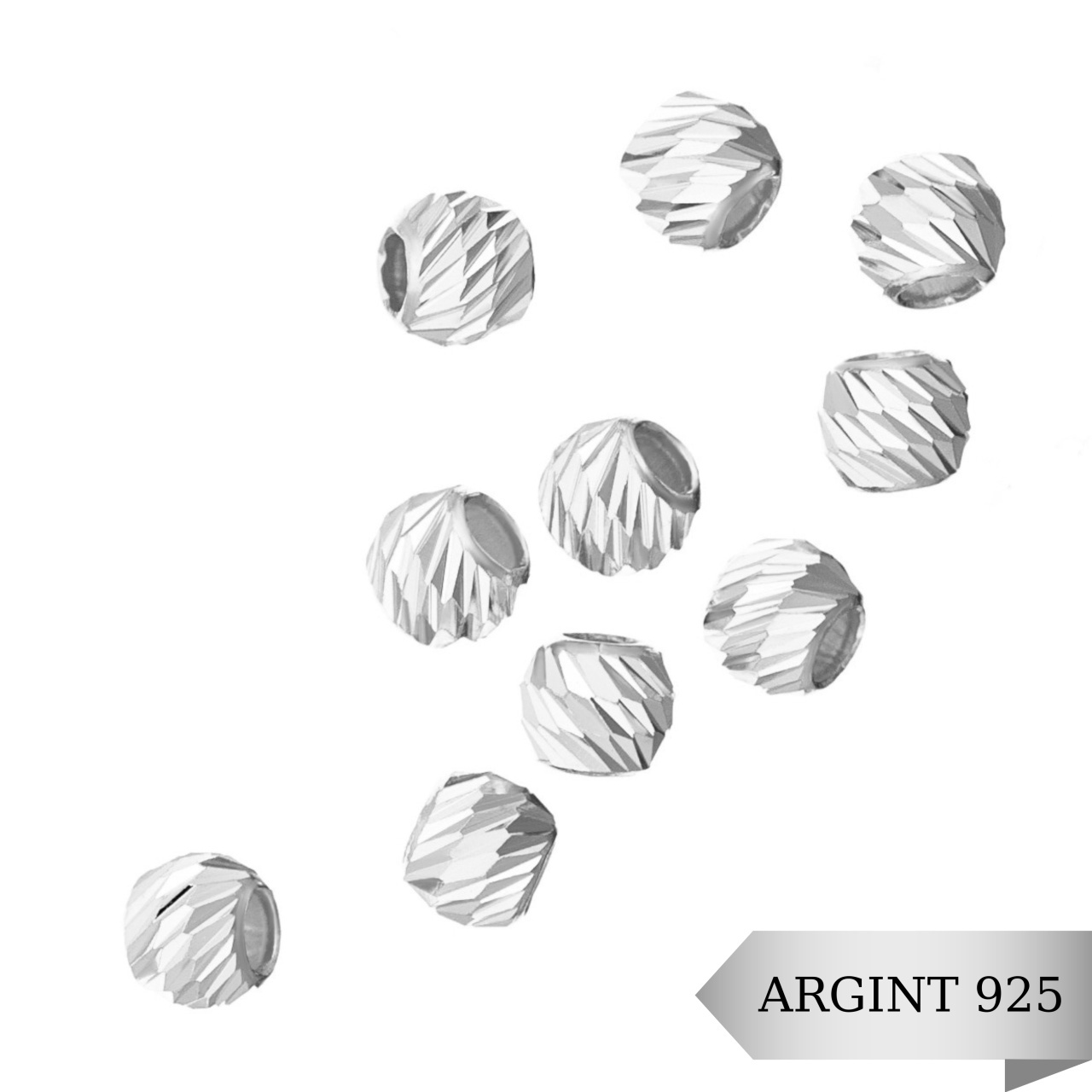 Bila Argint 925 Slash - Diamond CUT 2.5mm