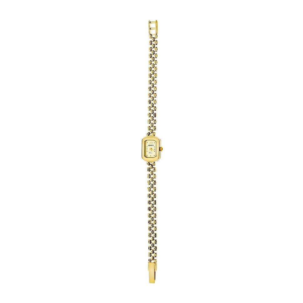 Ceas Aur 14K cu Cadran Rectangular IV
