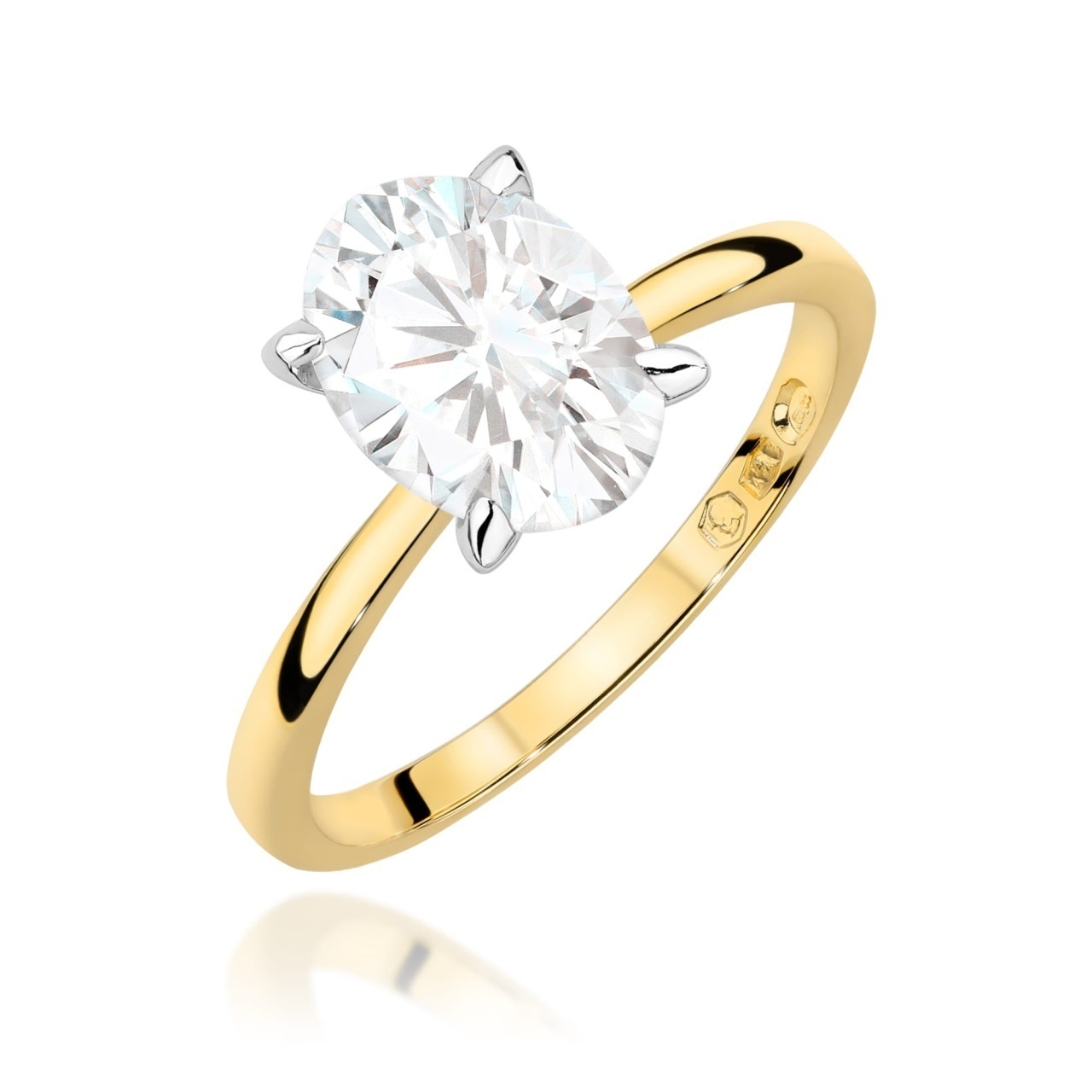 Inel Aur 14K cu Diamant de Laborator 2.00 ct