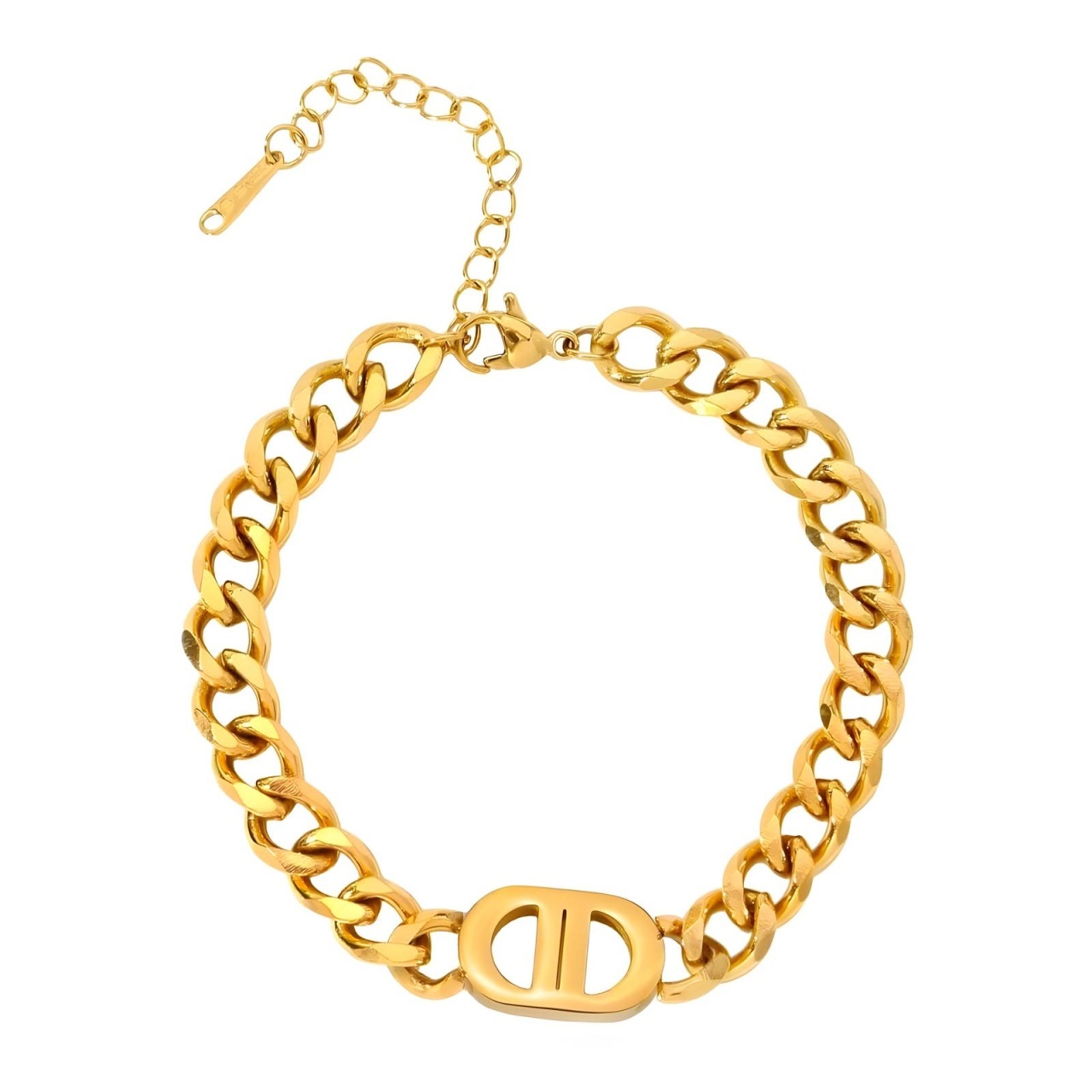 Bratara Paris din Inox placata cu AUR 18K