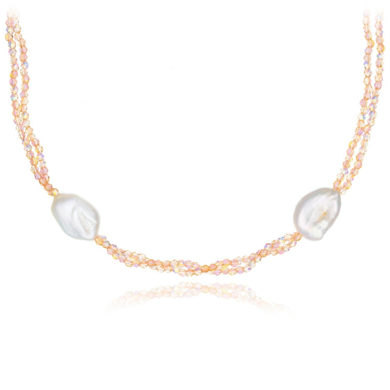 Colier Baroque Glow cu Perle de Cultura și AUR 14K