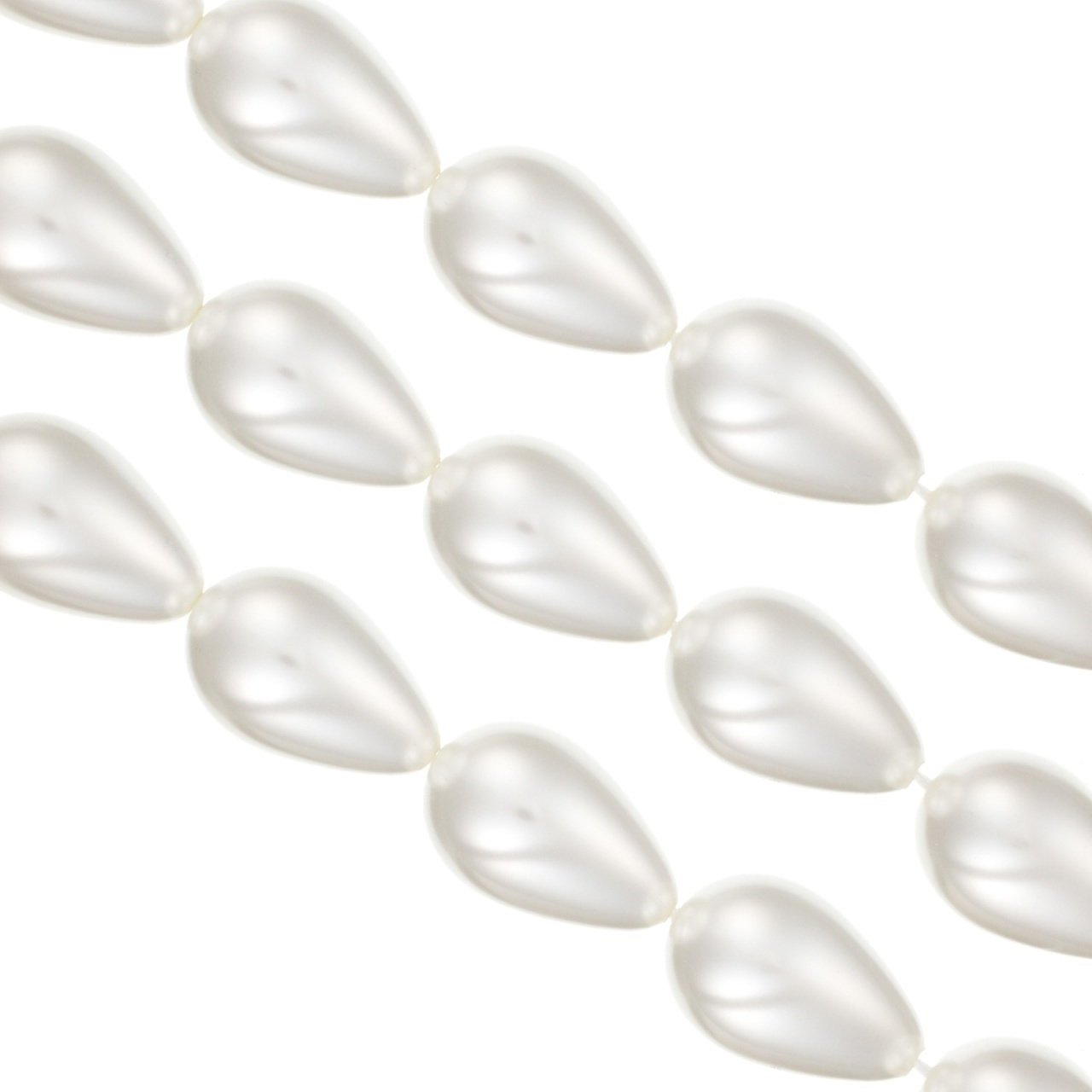 Sirag Perle Mallorca Picătură 20 mm – alb perlat