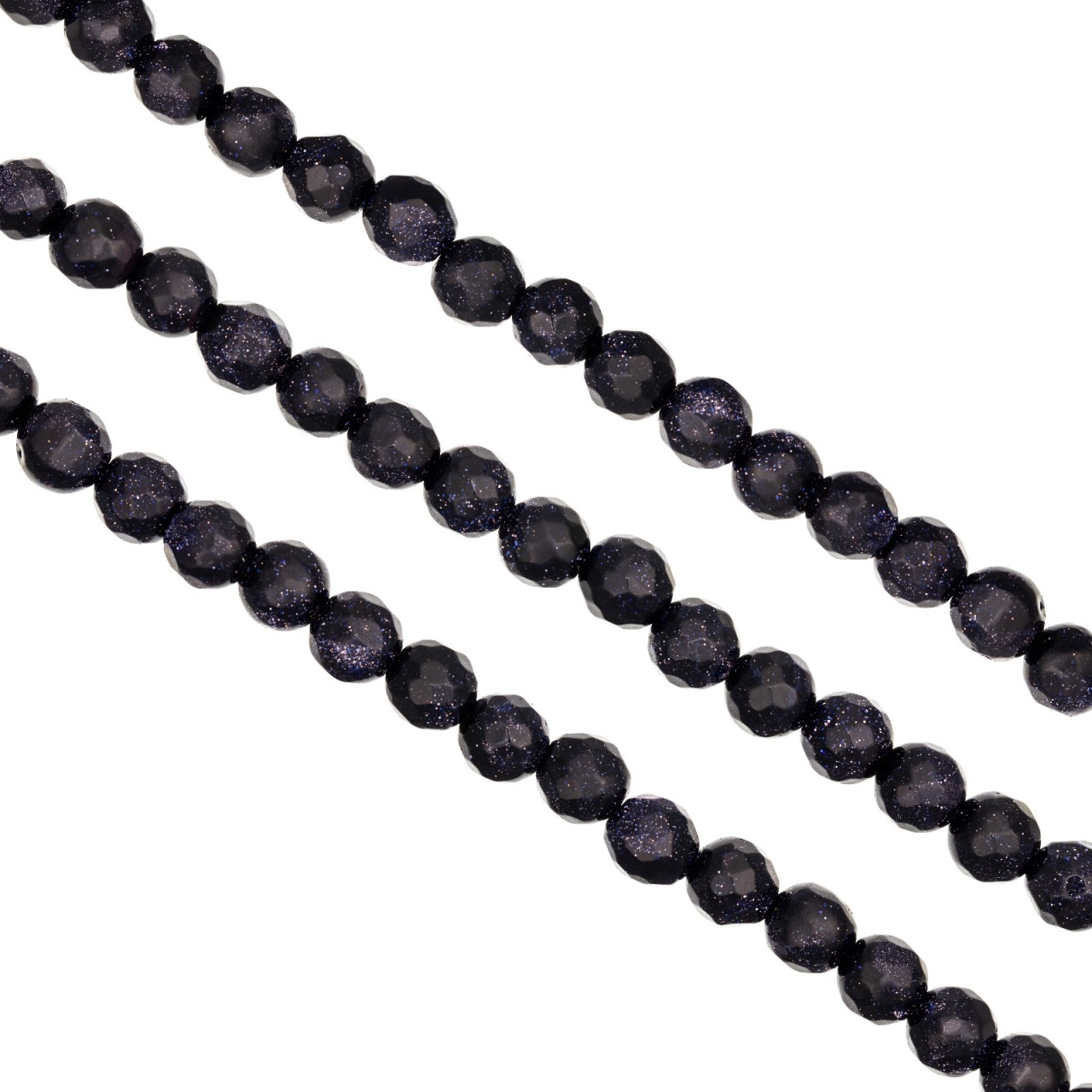 Sirag Purple Goldstone fatetat 6mm