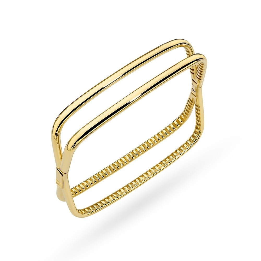 Bratara Aur 14K cu Model Oval