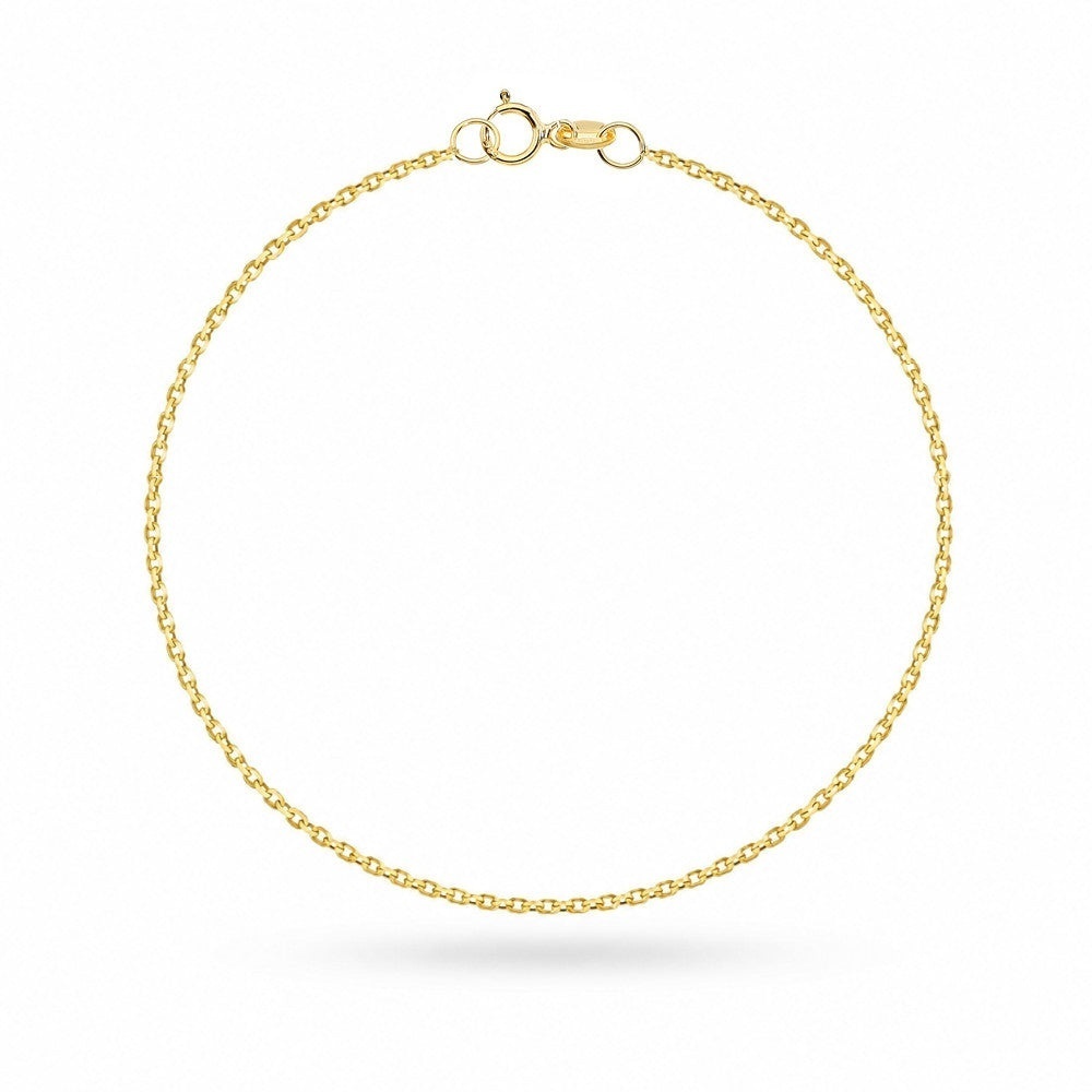 Bratara De Picior Aur 14K - Model Rolo 1,4 Mm