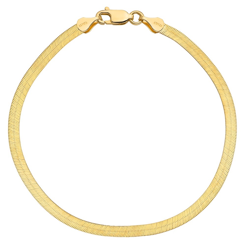 Brățară Elegantă Tip Bandă din Aur 14K