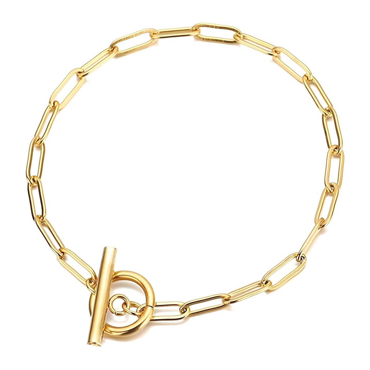 Bratara Impulse din Inox placata cu AUR 18K