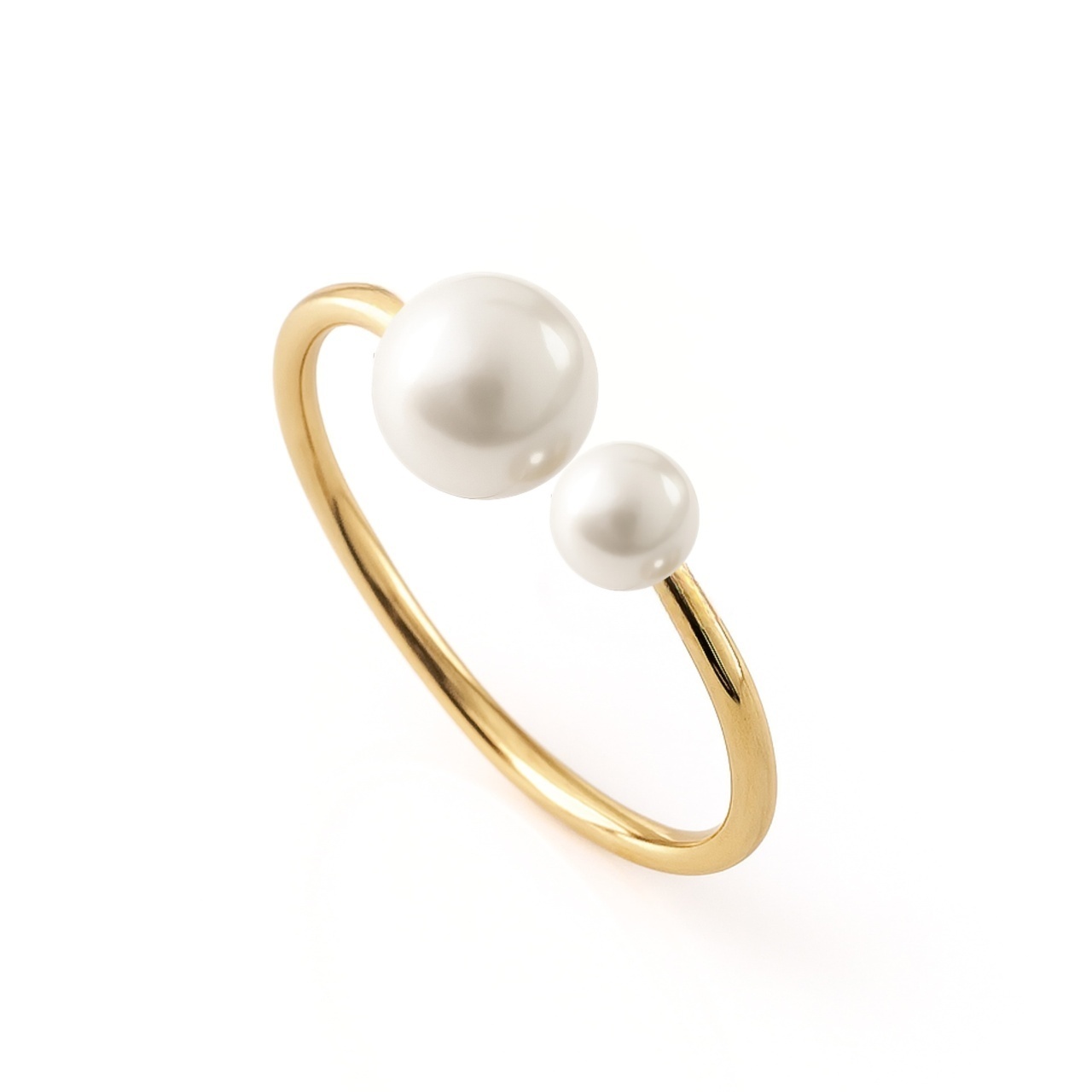 Inel Simply Pearls din AUR 14K cu Perle de Cultura