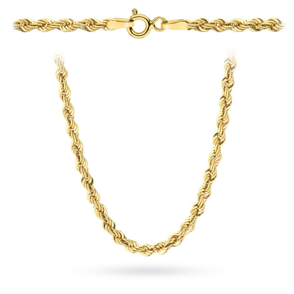 Lanț Aur 14K Împletitură Korda 42 cm - Eleganță Atemporală