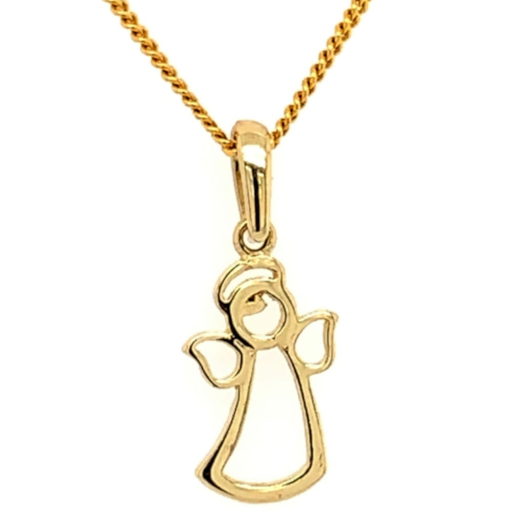 Pandantiv Aur 14K cu Ingeras