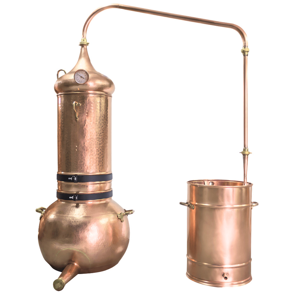 Cazan cu Coloana Distilare Uleiuri Esentiale, Bauturi Aromatice, 200Litri
