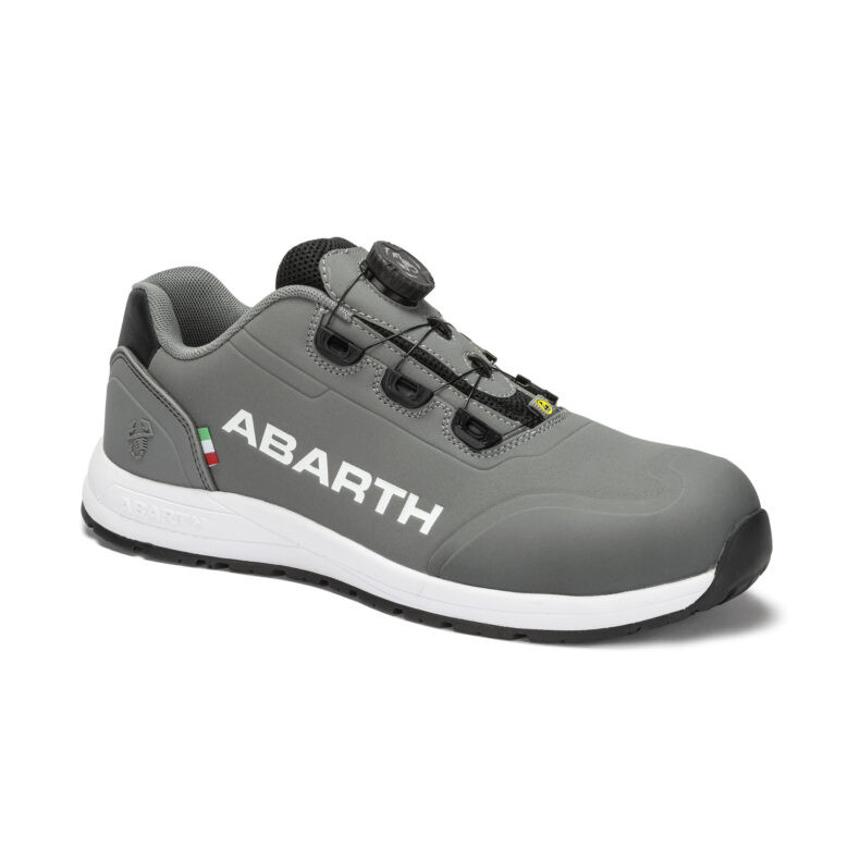 Pantofi de protectie S3, Abarth Scorpion Basso Gri, Unisex (Selecteaza Marimea Incaltamintei: 46)