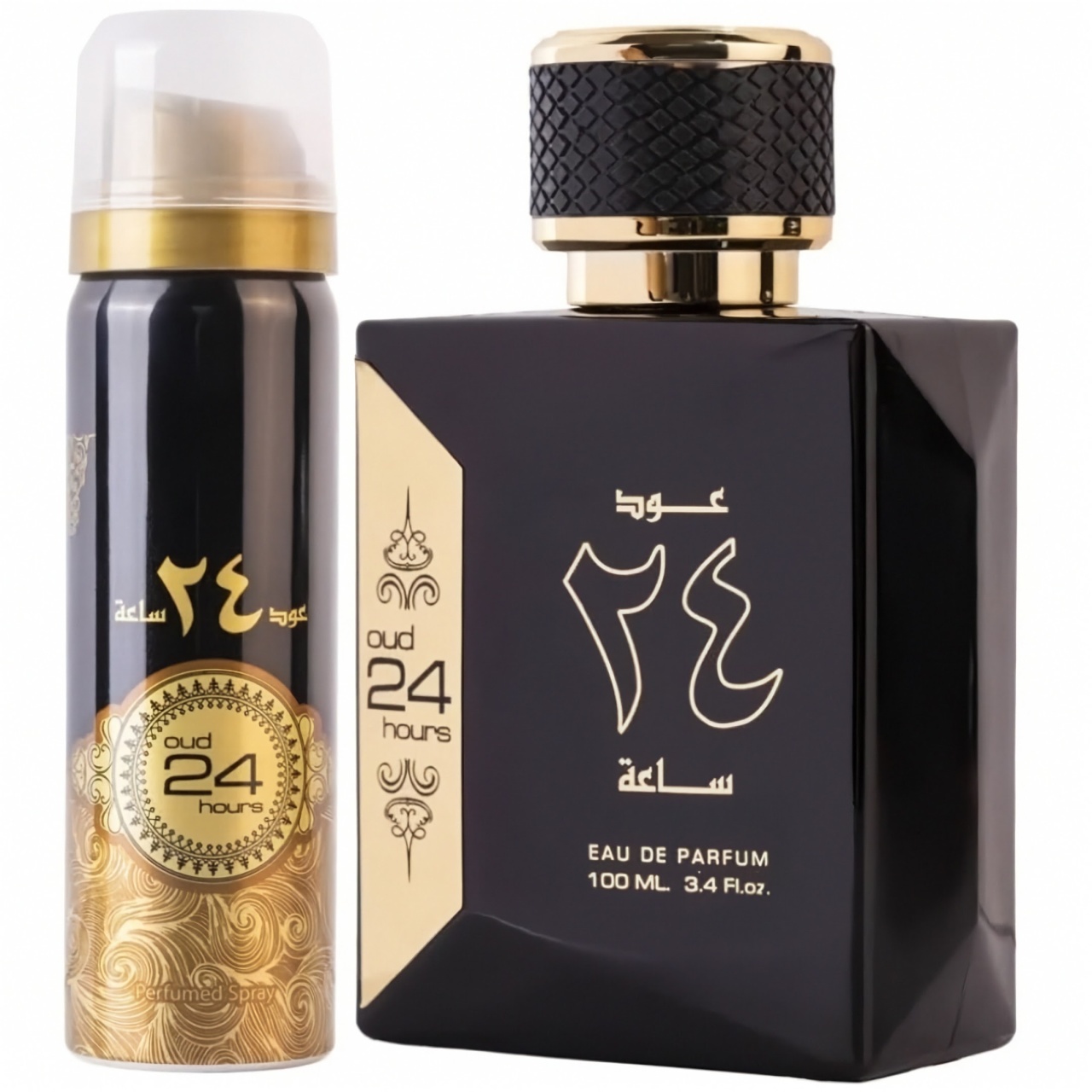 Oud 24 Hours Ard Al Zaafaran 100 ml, apa de parfum + 50 ml deodorant spray, unisex
