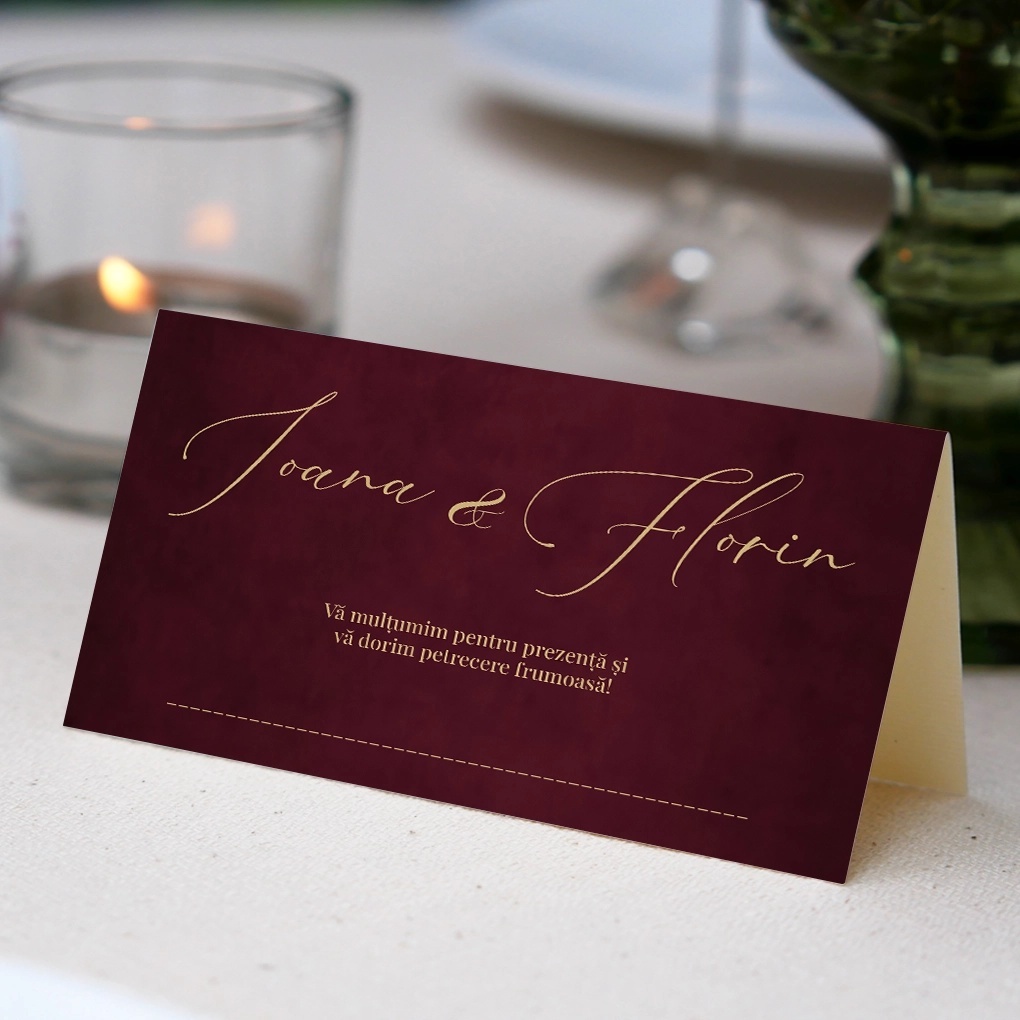 Plic pentru bani bordeaux - burgundy 90126