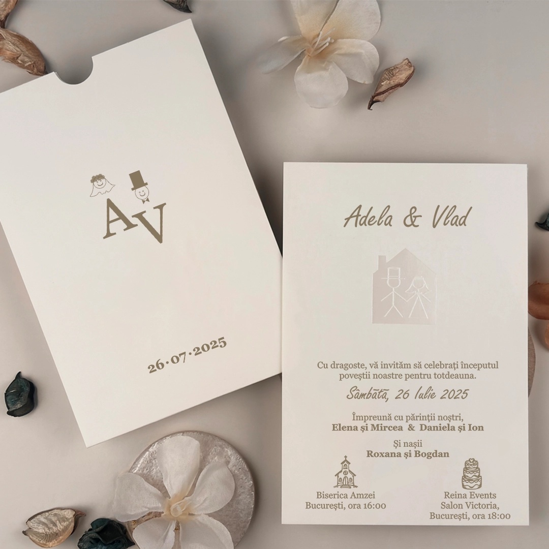 Invitatie de nunta 13327